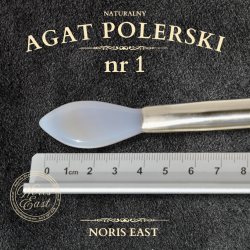 AGAT POLERSKI NR 1 – NATURALNY KAMIEŃ DO POLEROWANIA ZŁOCEŃ - NORIS EAST