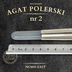 AGAT POLERSKI NR 2 – NATURALNY KAMIEŃ DO POLEROWANIA ZŁOCEŃ - NORIS EAST