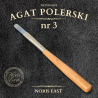 AGAT POLERSKI NR 3 – NATURALNY KAMIEŃ DO POLEROWANIA ZŁOCEŃ - NORIS EAST