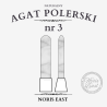 AGAT POLERSKI NR 3 – NATURALNY KAMIEŃ DO POLEROWANIA ZŁOCEŃ - NORIS EAST