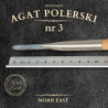 AGAT POLERSKI NR 3 – NATURALNY KAMIEŃ DO POLEROWANIA ZŁOCEŃ - NORIS EAST