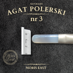 AGAT POLERSKI NR 3 – NATURALNY KAMIEŃ DO POLEROWANIA ZŁOCEŃ - NORIS EAST