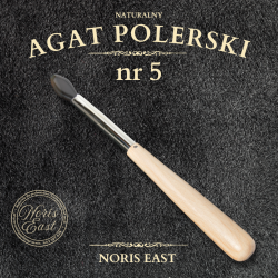 AGAT POLERSKI NR 5 – NATURALNY KAMIEŃ DO POLEROWANIA ZŁOCEŃ - NORIS EAST
