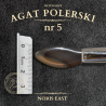 AGAT POLERSKI NR 5 – NATURALNY KAMIEŃ DO POLEROWANIA ZŁOCEŃ - NORIS EAST