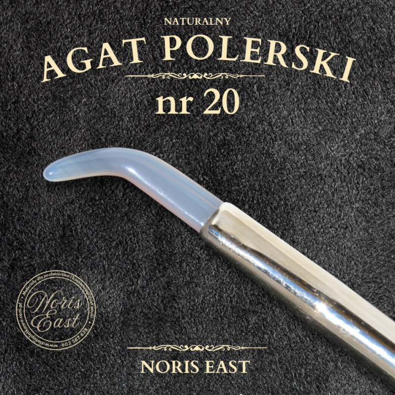 AGAT POLERSKI NR 20 – NATURALNY KAMIEŃ DO POLEROWANIA NA WYSOKI POŁYSK - NORIS EAST
