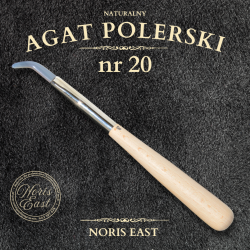 AGAT POLERSKI NR 20 – NATURALNY KAMIEŃ DO POLEROWANIA NA WYSOKI POŁYSK - NORIS EAST
