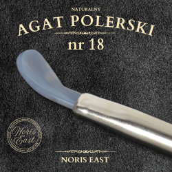 AGAT POLERSKI NR 18 – NATURALNY KAMIEŃ DO POLEROWANIA NA WYSOKI POŁYSK - NORIS EAST