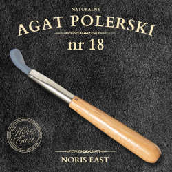 AGAT POLERSKI NR 18 – NATURALNY KAMIEŃ DO POLEROWANIA NA WYSOKI POŁYSK - NORIS EAST