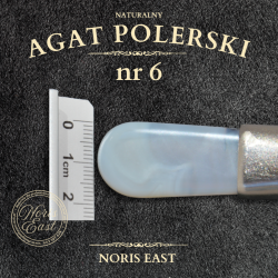 AGAT POLERSKI NR 6 – NATURALNY KAMIEŃ DO POLEROWANIA NA WYSOKI POŁYSK - NORIS EAST
