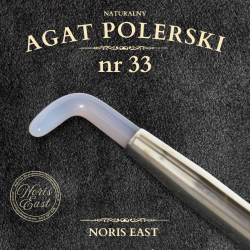 AGAT POLERSKI NR 33 – NATURALNY KAMIEŃ DO POLEROWANIA NA WYSOKI POŁYSK - NORIS EAST