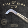 AGAT POLERSKI NR 33 – NATURALNY KAMIEŃ DO POLEROWANIA NA WYSOKI POŁYSK - NORIS EAST