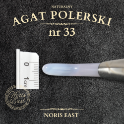 AGAT POLERSKI NR 33 – NATURALNY KAMIEŃ DO POLEROWANIA NA WYSOKI POŁYSK - NORIS EAST