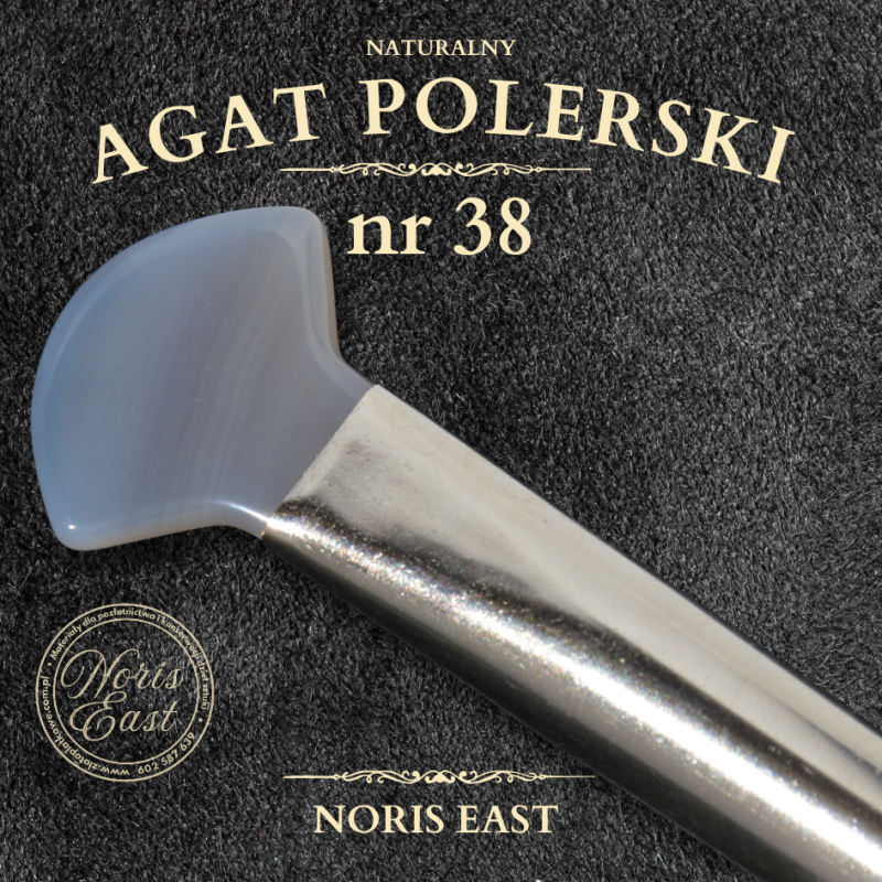 AGAT POLERSKI NR 38 – NATURALNY KAMIEŃ DO POLEROWANIA NA WYSOKI POŁYSK - NORIS EAST