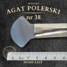 AGAT POLERSKI NR 38 – NATURALNY KAMIEŃ DO POLEROWANIA NA WYSOKI POŁYSK - NORIS EAST