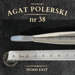 AGAT POLERSKI NR 38 – NATURALNY KAMIEŃ DO POLEROWANIA NA WYSOKI POŁYSK - NORIS EAST