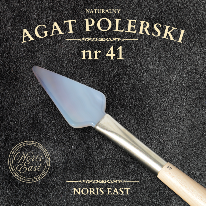 AGAT POLERSKI NR 41 – NATURALNY KAMIEŃ DO POLEROWANIA NA WYSOKI POŁYSK - NORIS EAST