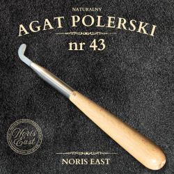 AGAT POLERSKI NR 43 – NATURALNY KAMIEŃ DO POLEROWANIA NA WYSOKI POŁYSK - NORIS EAST
