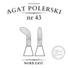 AGAT POLERSKI NR 43 – NATURALNY KAMIEŃ DO POLEROWANIA NA WYSOKI POŁYSK - NORIS EAST