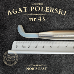 AGAT POLERSKI NR 43 – NATURALNY KAMIEŃ DO POLEROWANIA NA WYSOKI POŁYSK - NORIS EAST