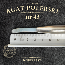 AGAT POLERSKI NR 43 – NATURALNY KAMIEŃ DO POLEROWANIA NA WYSOKI POŁYSK - NORIS EAST