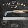 AGAT POLERSKI NR 43 – NATURALNY KAMIEŃ DO POLEROWANIA NA WYSOKI POŁYSK - NORIS EAST