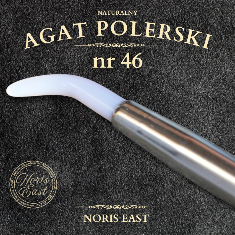 AGAT POLERSKI NR 46 – NATURALNY KAMIEŃ DO POLEROWANIA NA WYSOKI POŁYSK - NORIS EAST