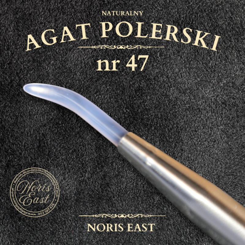 AGAT POLERSKI NR 47 – NATURALNY KAMIEŃ DO POLEROWANIA NA WYSOKI POŁYSK - NORIS EAST