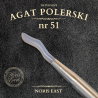 AGAT POLERSKI NR 51 – NATURALNY KAMIEŃ DO POLEROWANIA NA WYSOKI POŁYSK - NORIS EAST