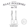 AGAT POLERSKI NR 51 – NATURALNY KAMIEŃ DO POLEROWANIA NA WYSOKI POŁYSK - NORIS EAST