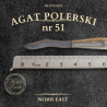 AGAT POLERSKI NR 51 – NATURALNY KAMIEŃ DO POLEROWANIA NA WYSOKI POŁYSK - NORIS EAST