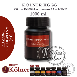 Gotowy do użytku PULMENT Kölner KGGG System komponent 2A - FOND 1000ml rdzawo czerwony, Noris East