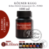 Gotowy do użytku PULMENT Kölner KGGG System komponent 2A - FOND 1000ml rdzawo czerwony, Noris East