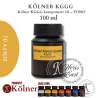 Gotowy do użytku PULMENT Kölner KGGG System komponent 2A - FOND 100ml, ochra, Noris East