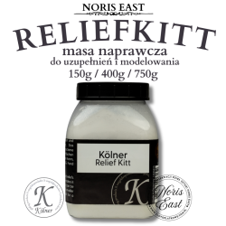 Kölner Reliefkitt – masa naprawcza do uzupełnień i modelowania pod złocenia - 150g / 400g / 750g