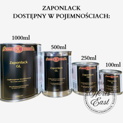 Zaponlack (kaponlak) – bezbarwny lakier ochronny do metalu | Noris East