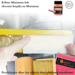 KÖLNER MINIATUM  INK -  tusz (klej) do złoceń na papierze, skórze, metalu, plastiku - 5ml / 50ml