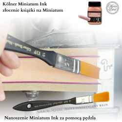 KÖLNER MINIATUM  INK -  tusz (klej) do złoceń na papierze, skórze, metalu, plastiku - 5ml / 50ml