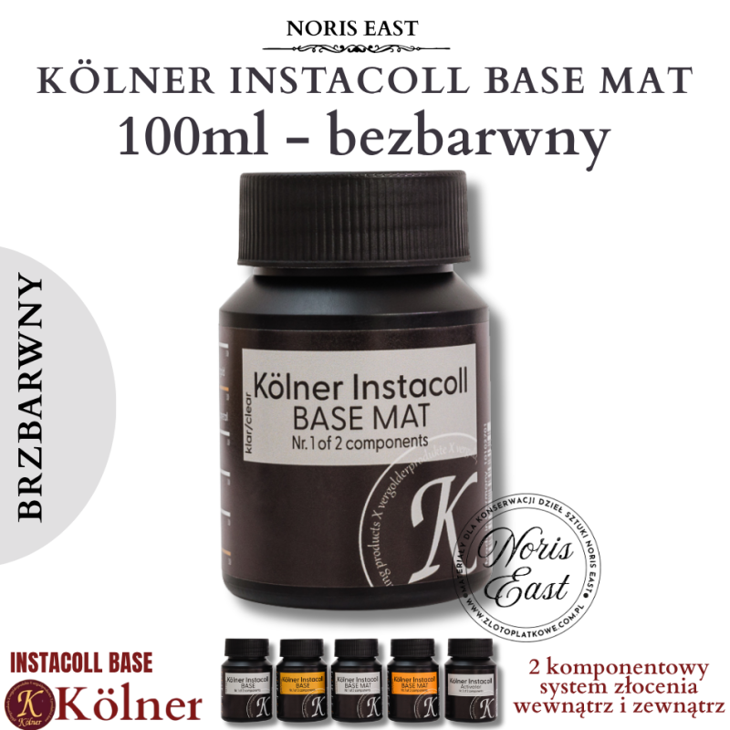 INSTACOLL BASE MAT - bezbarwny  - 100ml / 500ml / 1000ml - ORGINALNY KÖLNER - NORIS EAST