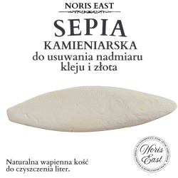 SEPIA KAMIENIARSKA - do usuwania nadmiaru kleju i złota