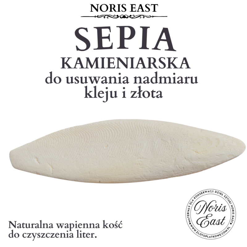 SEPIA KAMIENIARSKA - do usuwania nadmiaru kleju i złota