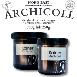 KÖLNER ARCHICOLL - klej do złota płatkowego o efekcie sztukatorskim 250g lub 700g, Noris East