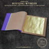 Rosyjski wymiar Dukaten Doppel Gold – podwójne dukatowe złoto płatkowe 23K, 91,5 x 91,5 mm, Noris East pozłotnictwo