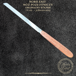 Nóż pozłotniczy jednostronny 14cm premium – oryginalny Kölner -  profesjonalny nóż do cięcia złota | Noris East, pozłotnictwo