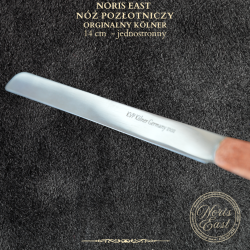 Nóż pozłotniczy jednostronny 14cm premium – oryginalny Kölner -  profesjonalny nóż do cięcia złota | Noris East, pozłotnictwo