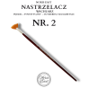 PĘDZEL NASTRZELACZ WACHLARZ  – syntetyczny do srebra i szlagmetalu Noris East pozłotnictwo