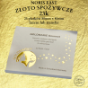 Złoto płatkowe spożywcze 23 Karat, 10 płatków 80mm x 80mm - luzem lub transfer, Noris East pozłotnictwo