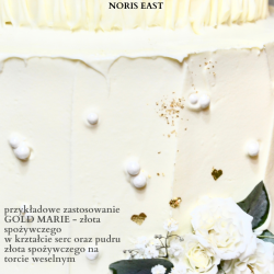 pęseta noris east, GoldFood, stal nierdzewna, Specjalna pęseta do podnoszenie złota i srebra spożywczego, złoto i srebro jadalne