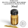 Złoty lakier malarski z prawdziwym złotem 23,75 K, POZŁOTNICTWO Noris East