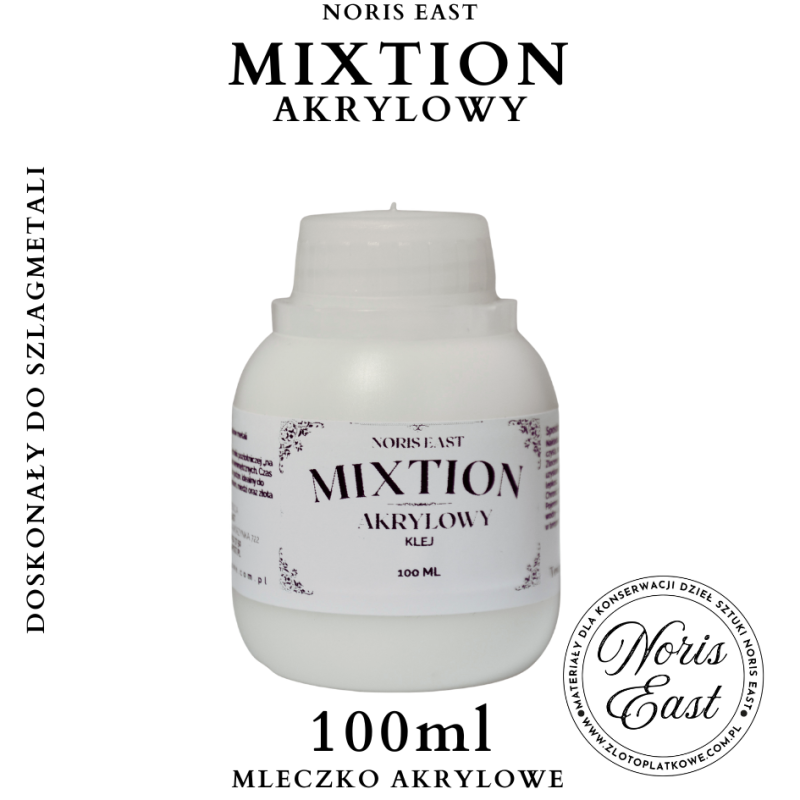 Klej Mixtion Akrylowy – Mleczko Akrylowe 100 ml , 500ml, 1000ml| Do szlagmetalu i płatków metali