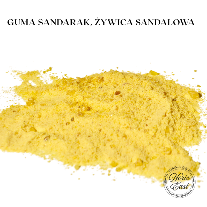Guma sandarak, żywica sandałowa, noris east
